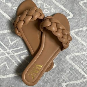 Braided sandals